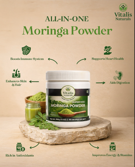 Vitalis Glow & Nourish Duo | Hair, Skin & Wellness Combo