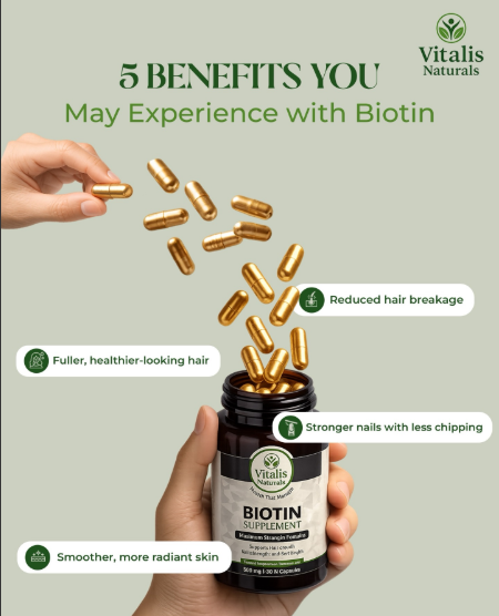 Vitalis Glow & Nourish Duo | Hair, Skin & Wellness Combo